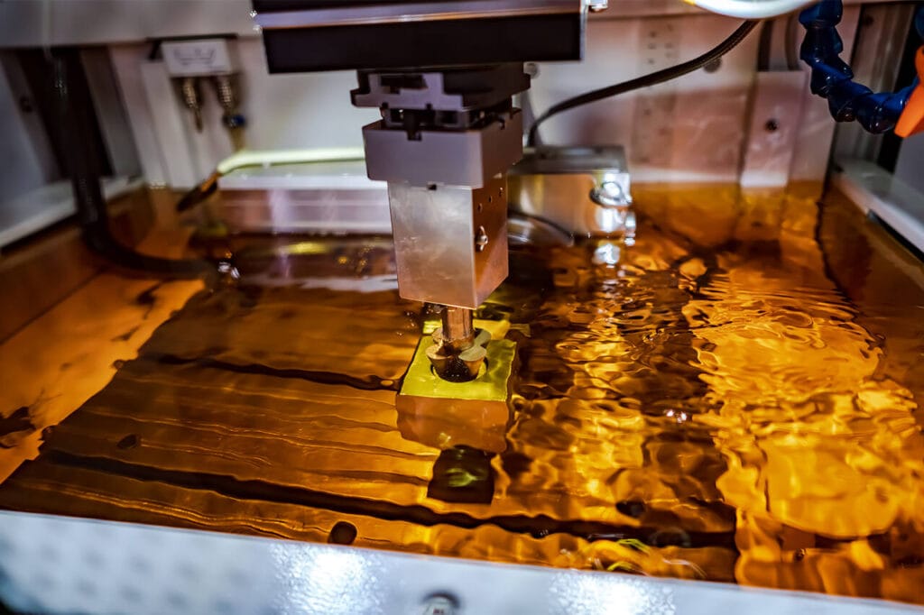 Sink EDM at Procision Manufacturing.