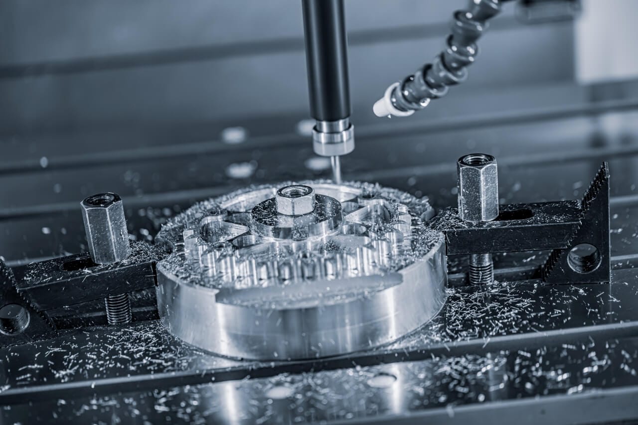 Rapid tooling with lathe milling machine