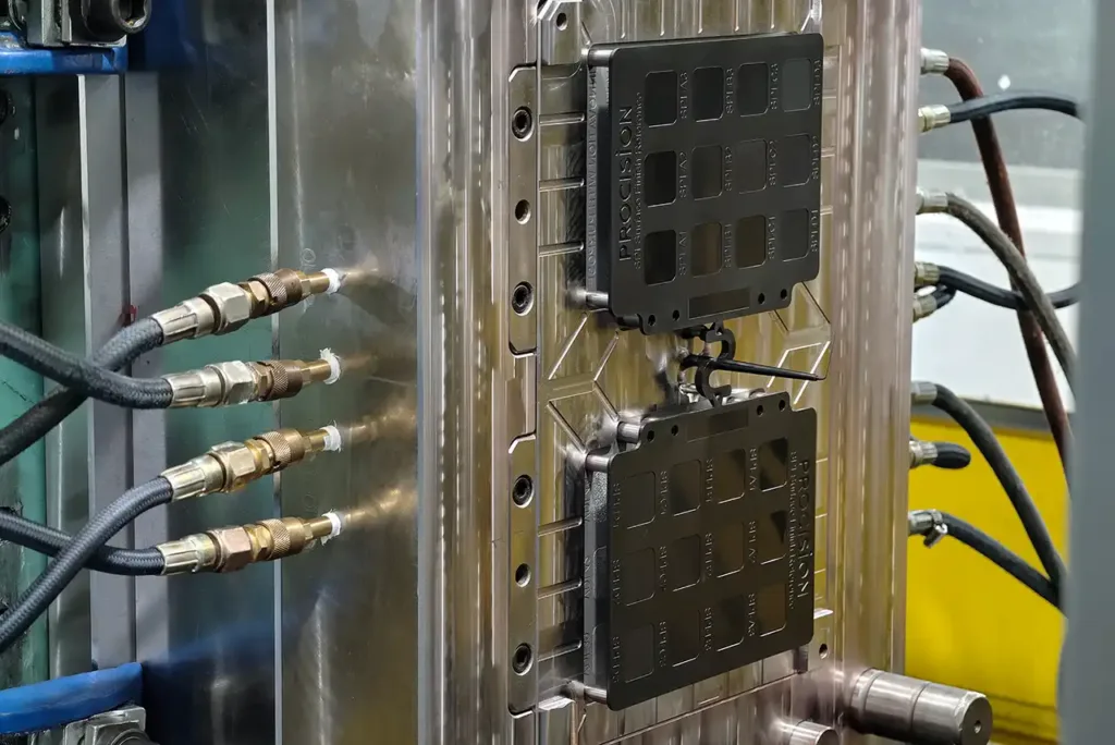 Precision injection molding with SPI surface finish reference at Procision Manufacturing factory