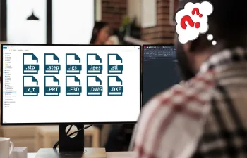 Engineer confused about which CAD file formats to use for plastic injection molding and cnc machining projects.