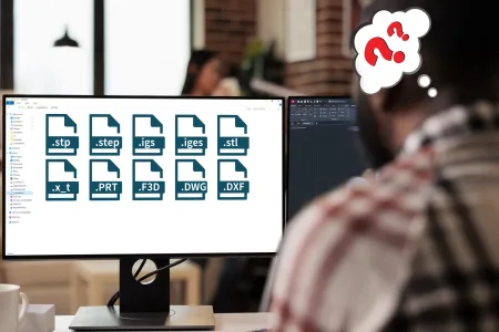 Engineer confused about which CAD file formats to use for plastic injection molding and cnc machining projects.